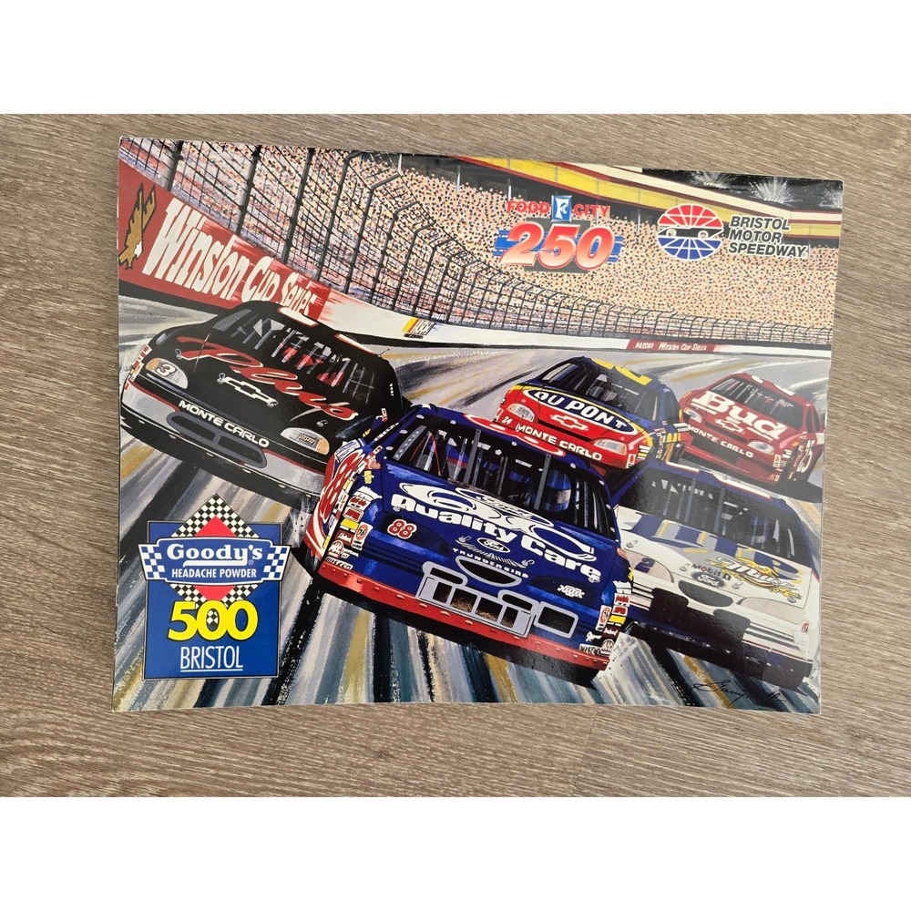 1997 NASCAR Bristol Goodys 500 Food City 250 Souvenir Program August Winston Cup